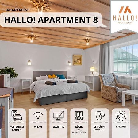 Hallo!-Apartment 8: Cozy City Center Stay with Sunny Balcony Bad Worishofen Exterior photo